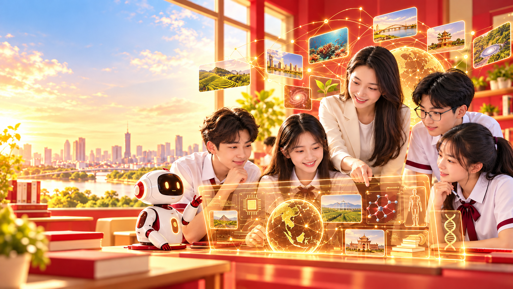 Giáo viên và học sinh Việt Nam cùng phát triển năng lực AI trong lớp học sáng tạo